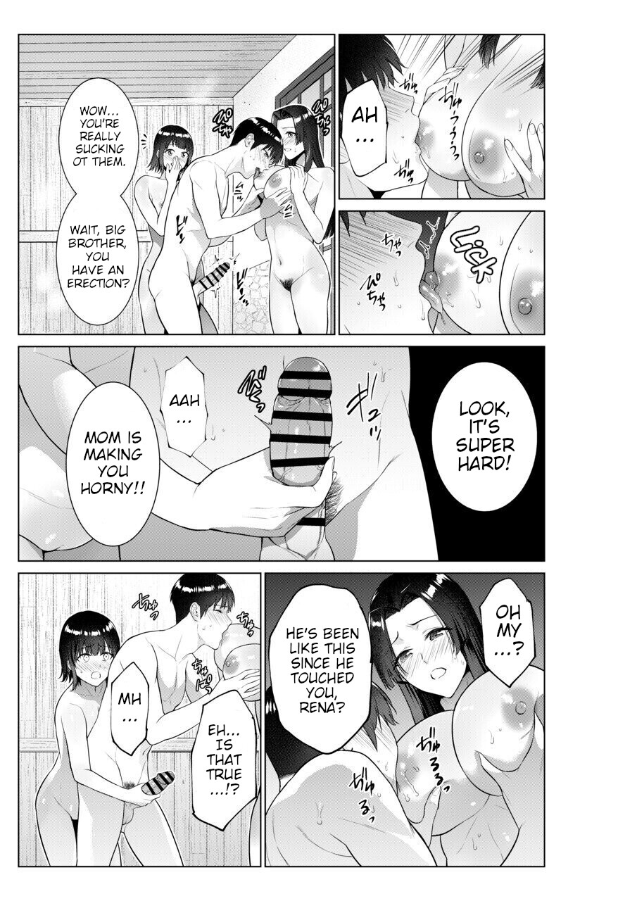 Hentai Manga Comic-Sex with Mother and Sister at a Ryokan-Read-12